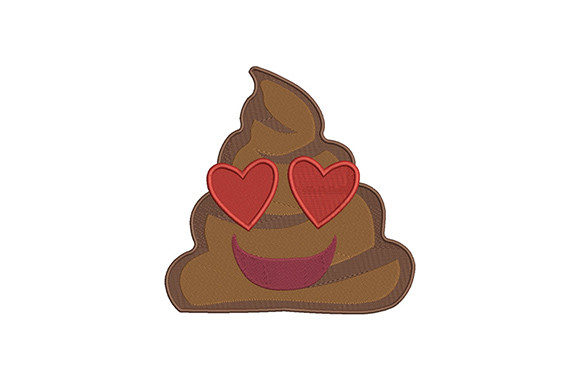 Poo Heart Eyes Emoji