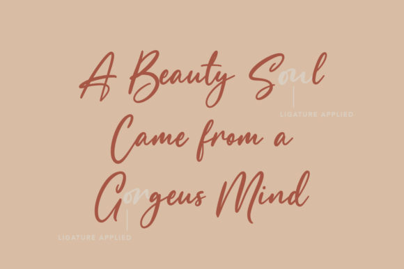 Alulla Saffia Font - Preview 1