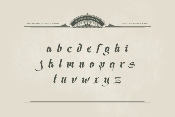 Axulmur Vaur Font - Preview 6