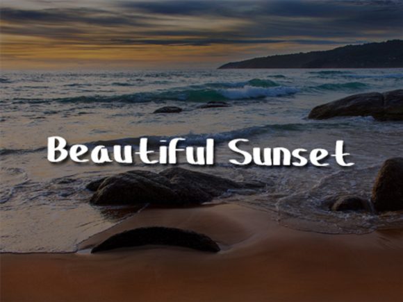 Beach Trip Font - Preview 2
