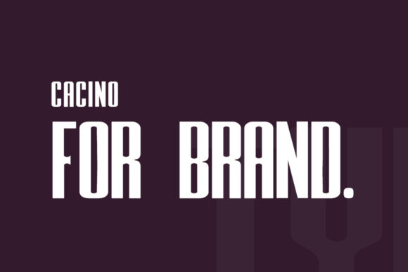 Cacino Font - Preview 2