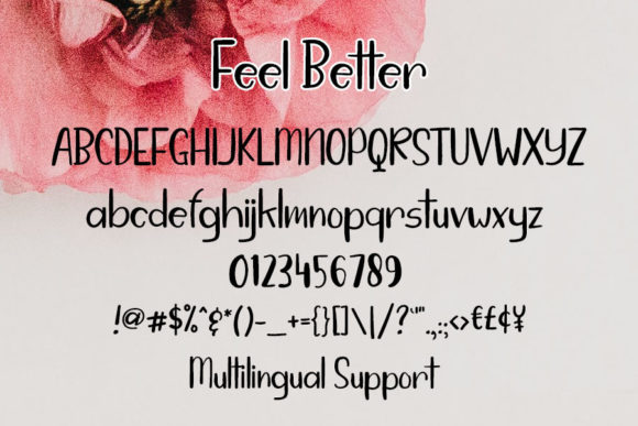 Feel Better Font - Preview 3