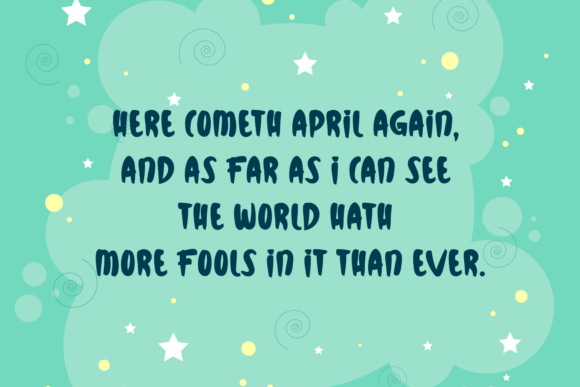 Fool Day Font - Preview 1