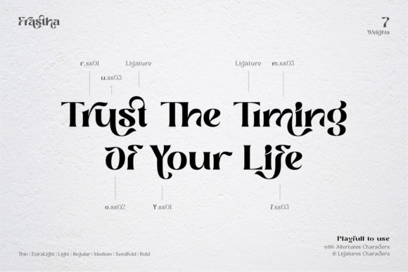 Frastha Font - Preview 4