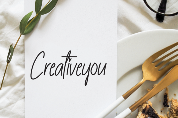 Hey Signature Font font preview - 3