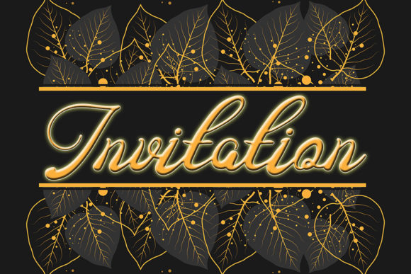 Letter Sophia Font PNG with transparent background - Preview 2
