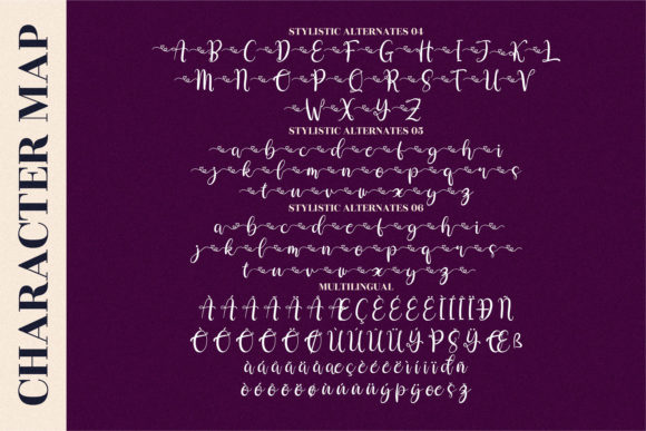 Love Erlia Font PNG with transparent background - Preview 3