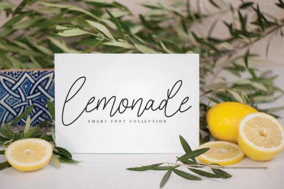 Morning Signature Font PNG with transparent background - Preview 2