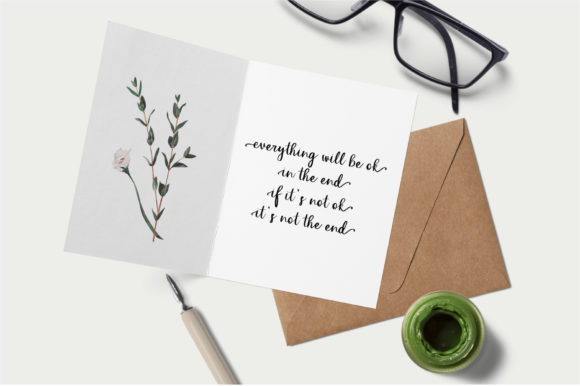 Olive Grove Font PNG with transparent background - Preview 1