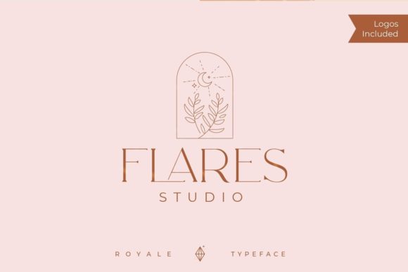 Royale Font PNG with transparent background - Preview 4