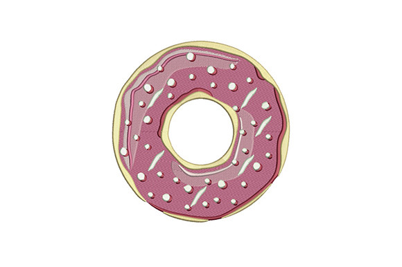 Strawberry Cream Donut