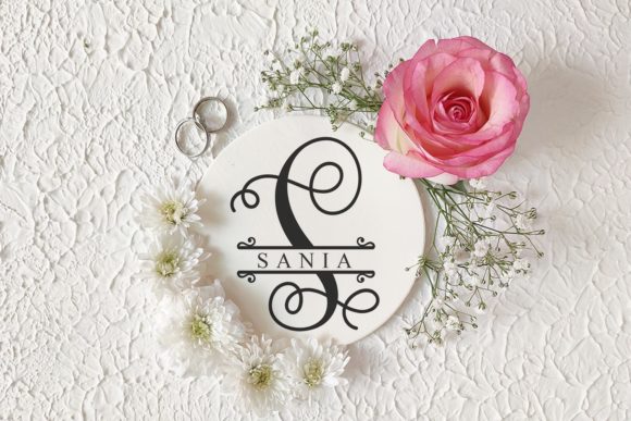 Alina Monogram Font Font - Preview 2