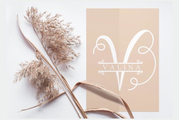 Alina Monogram Font Font - Preview 3