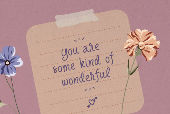Angel Charms Font PNG with transparent background - Preview 1