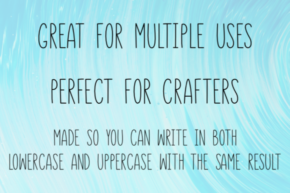 Aqualine Font PNG with transparent background - Preview 3