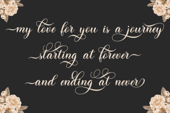 Beautiful Delight Font - Preview 4