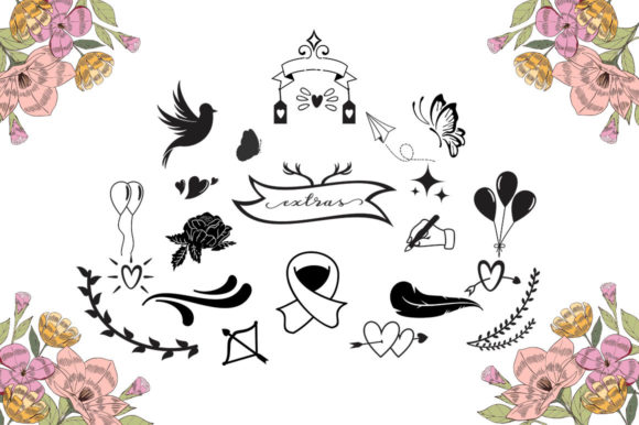 Beauty Dream Font PNG with transparent background - Preview 3