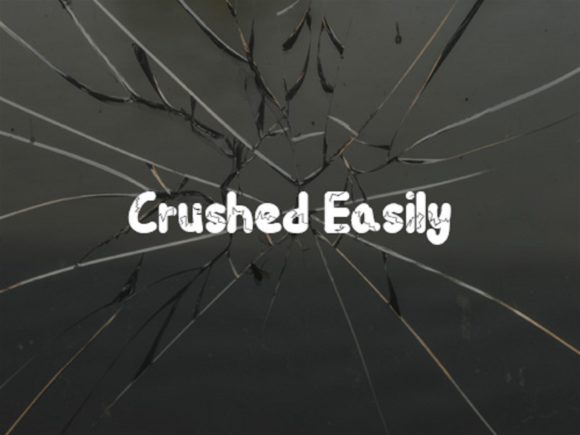 Broken Glass Font - Preview 1