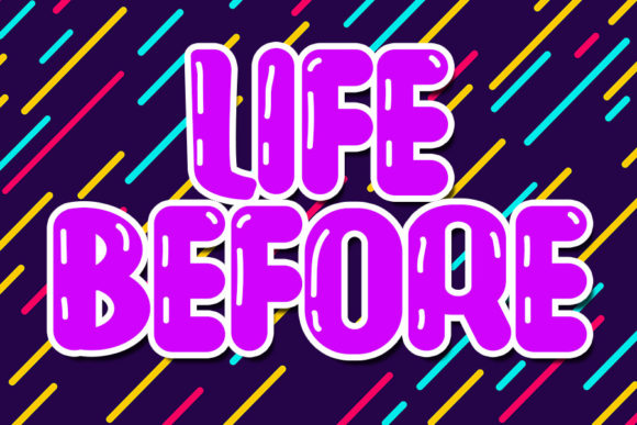 Bubble Shooter Font - Preview 2