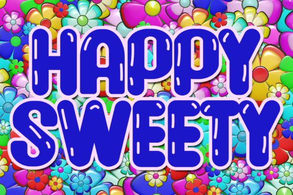 Bubble Shooter Font - Preview 3