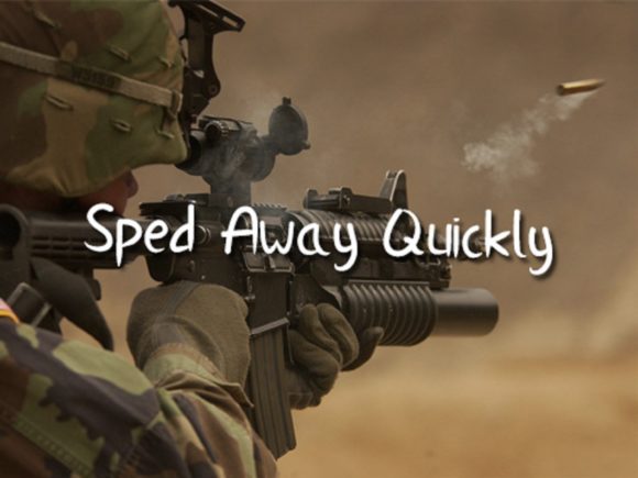 Bullets Shot Font - Preview 1