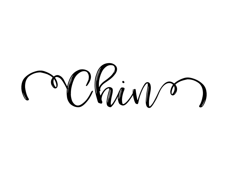 Chin Lettering Graphic by DUDLEY LAWRENCE · Creative Fabrica