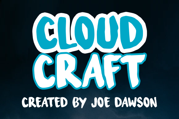 Cloud Craft Font - Preview 2