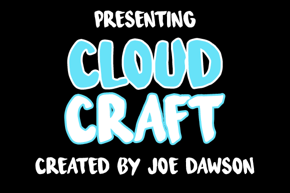 Cloud Craft Font - Preview 3