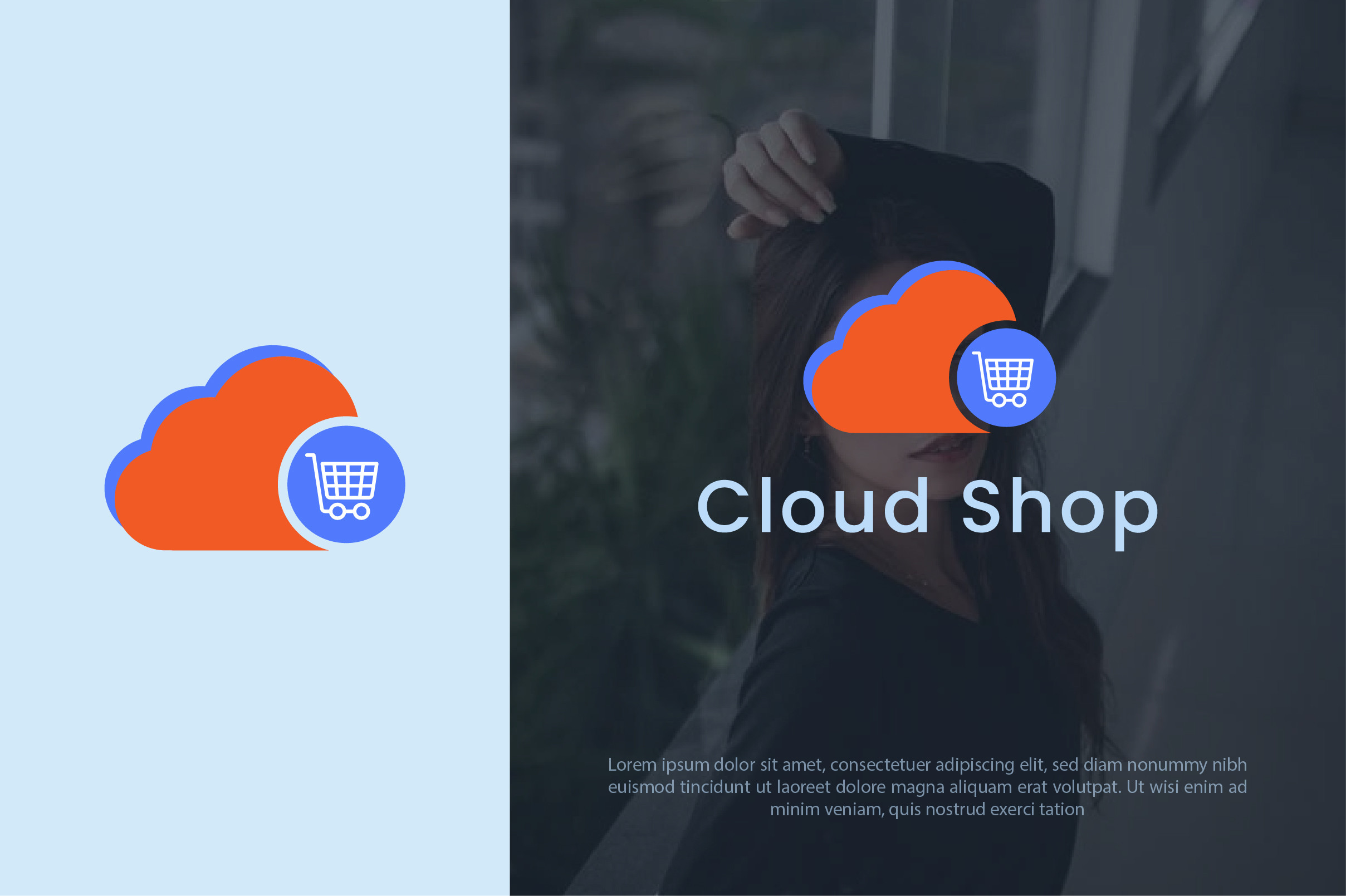 Cloud Shop | Logo Design Template Graphic by KDP Interiors · Creative ...