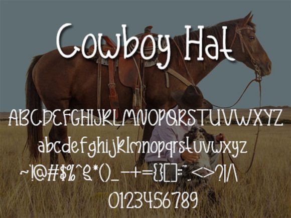 Cowboy Hat Font - Preview 3