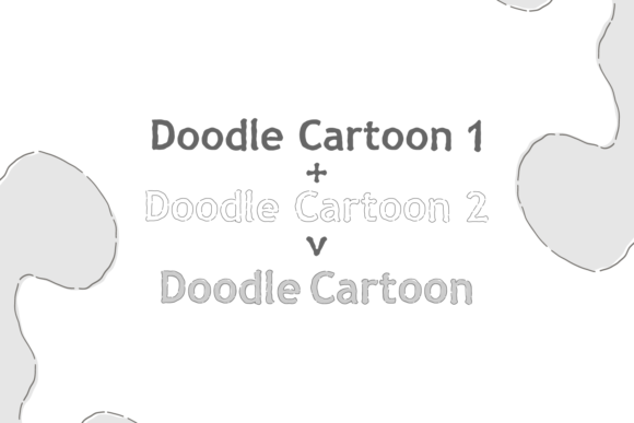 Doodle Cartoon Font - Preview 1