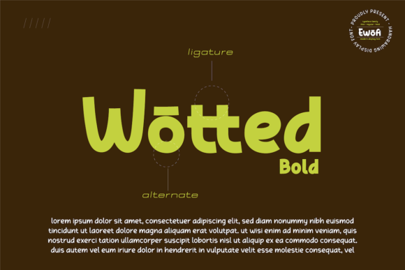 Ewofi Font - Preview 2