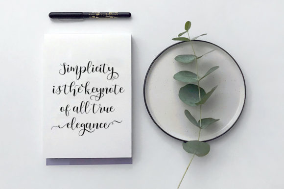 Hello Magnolia Font - Preview 4
