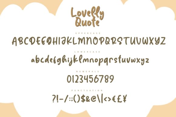 Lovelly Quote Font PNG with transparent background - Preview 2