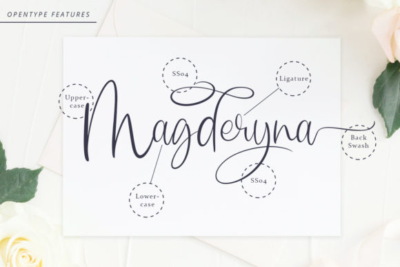 Magderyna Font PNG with transparent background - Preview 6