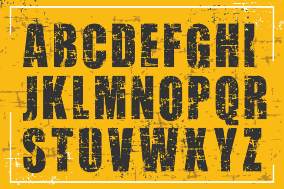 Never Quit Font PNG with transparent background - Preview 1