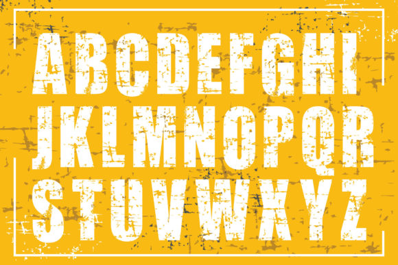 Never Quit Font PNG with transparent background - Preview 3