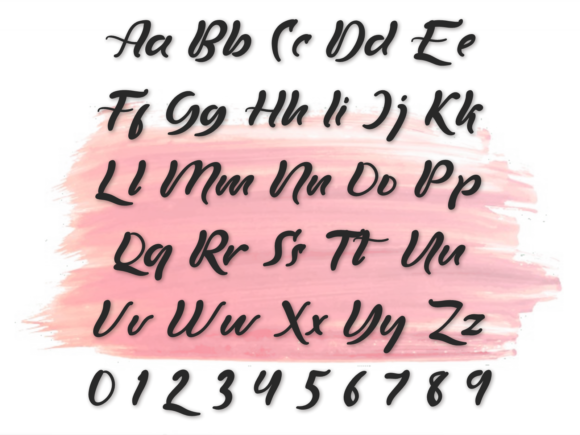Royken Font PNG with transparent background - Preview 3
