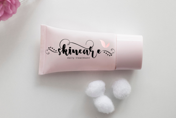 Skincare Font font preview - 2