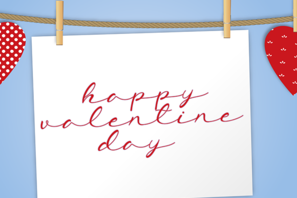 Candy Valentine Font - Preview 4
