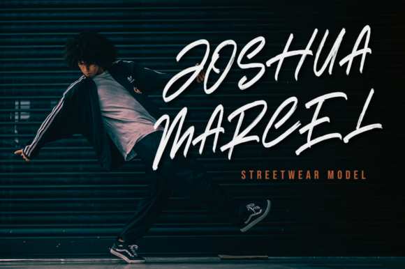 Darkness Brush Font - Preview 5