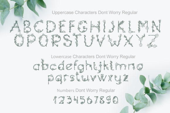 Dont Worry Font - Preview 5