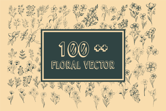 Floral Font - Preview 3