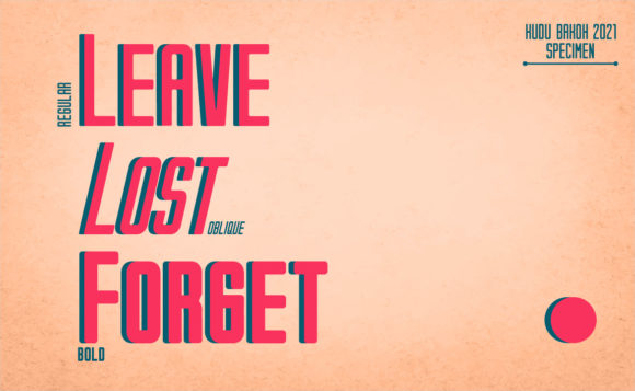 Kudu Bakoh Font PNG with transparent background - Preview 2
