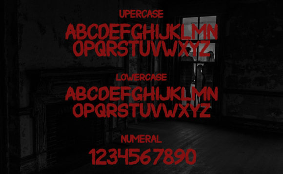 Lelembut Font PNG with transparent background - Preview 1