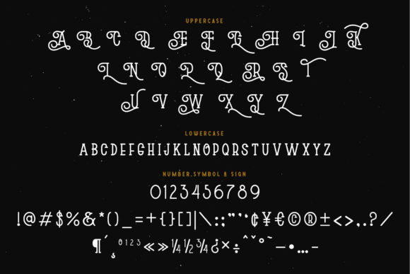 Mashbro Font PNG with transparent background - Preview 3