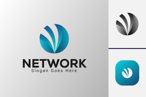 Modern Network Logo Design Graphic Logos By imrankite