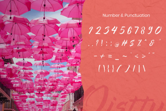 Qistty Font PNG with transparent background - Preview 6