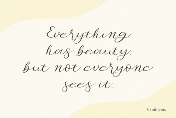 Beautiful Odete Font - Preview 2