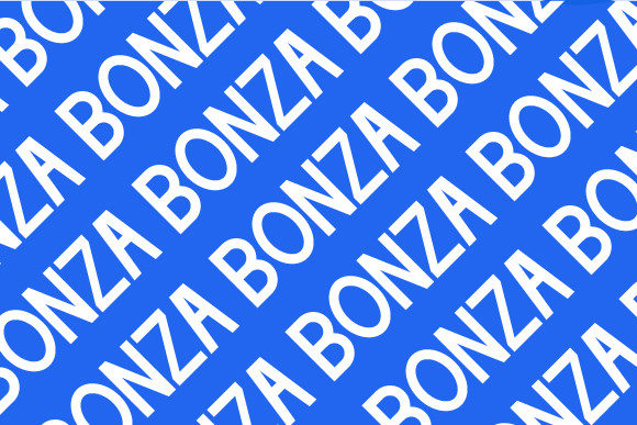 Bonza Font - Preview 1